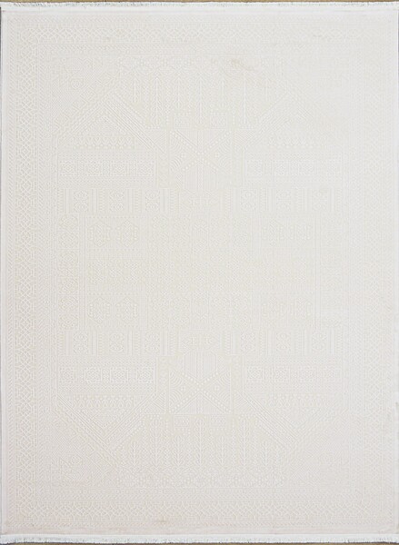 Tiara Modern Beyaz Oda Halısı M9901A - Thumbnail